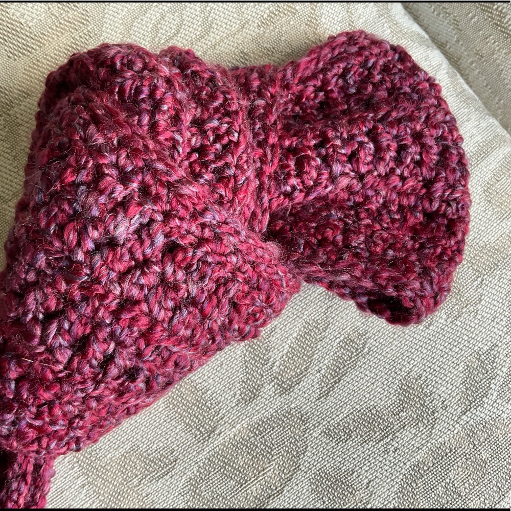New Hand Crocheted Winter Scarf 🧣